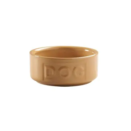 Mason Cash Cane 13cm Lettered Dog Bowl - 5 inches