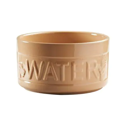 Mason Cash Cane 20cm Lettered Water Bowl - 8 inches