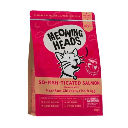 Meowing Heads So-fish-ticated Salmon (Formally Purr-Nickety) - 450g
