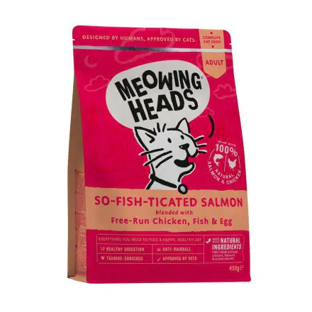Meowing Heads So-fish-ticated Salmon (Formally Purr-Nickety) - 450g