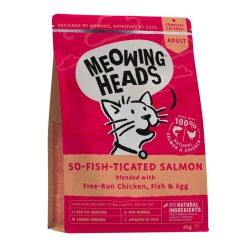 Meowing Heads So-fish-ticated Salmon (Formally Purr-Nickity) Various Sizes