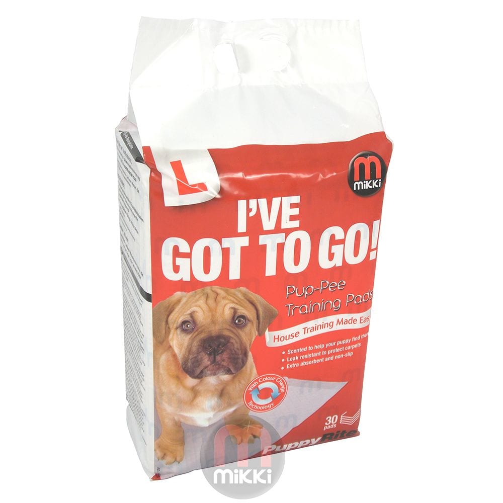 Mikki Pup-pee Pads 30 Pack - 30pads