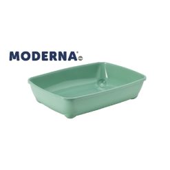 Moderna Cat Litter Tray Soft Green - 42cm