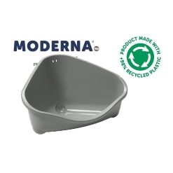 Moderna Corner Litter Tray Mini Olive Green - Mini