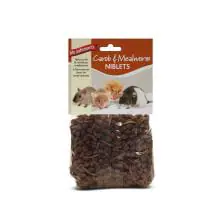 Mr Johnson's Carrot & Mealworm Niblets - 150g, case of 6
