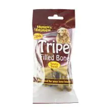 Munch & Crunch Filled Bone Tripe - 2 pack