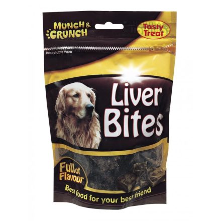 Munch & Crunch Liver Bites - 125g