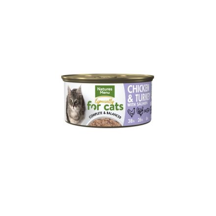 Natures Menu Can Kitten Chicken & Turkey - 85g, case of 18
