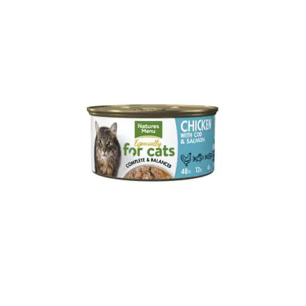 Natures Menu Can Senior Cat Chicken - 85g, case of 18