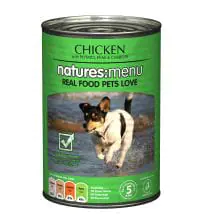 Natures Menu Chicken Can - 400g, case of 12