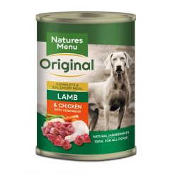 Natures Menu Original Lamb & Chicken with Vegetables - 400g, case of 12