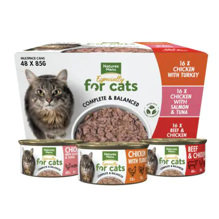 Natures menu Cat Multipack Can 48pk - 85g