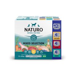 Naturo Adult Dog with Rice Mixed Selection Variety 12Pk - 400g