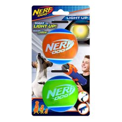 Nerf Led Tpr Tennis Ball - 2 pack