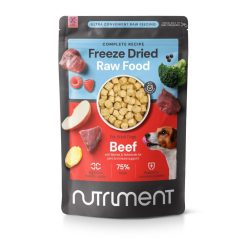 Nutriment Freeze Dried Raw Food Beef - 225g