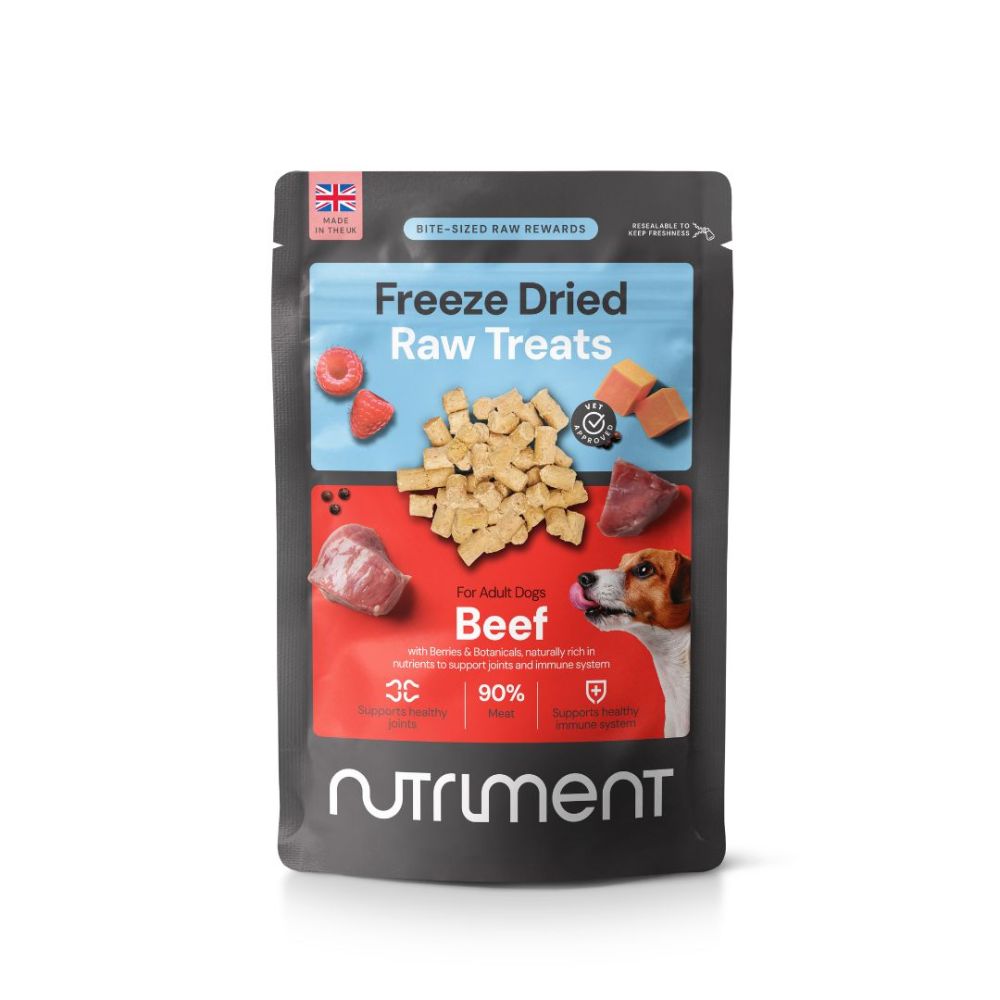 Nutriment Freeze Dried Treats Beef - 30g