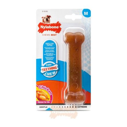 Nylabone Flexible Puppy Bone - Wolf