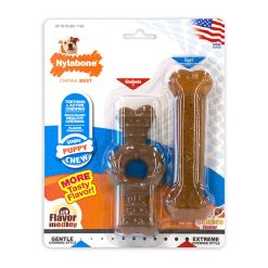 Nylabone Puppy Ring & Bone - petite