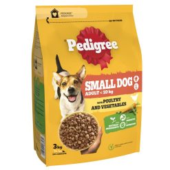 PEDIGREE COMPLETE Adult Small Dog Dry Poultry and Vegetables 3kg - 3kg