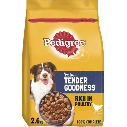 PEDIGREE Dog Dry Tender Goodness with Poultry - .6kg