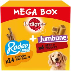 PEDIGREE Rodeo Duos & Jumbone Medium Mega Box - 780g