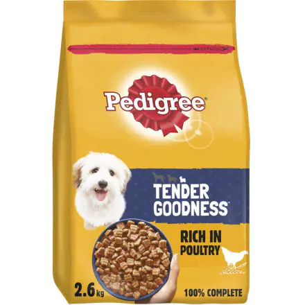 PEDIGREE Small Dog Dry Tender Goodness with Poultry - 2.6kg