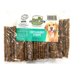 Paddock Farm 100% Rabbit Strips - 500g