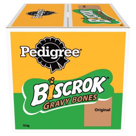 Pedigree Biscrok Gravy Bones Biscuits Dog Treats - 10kg
