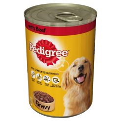 Pedigree Can in Gravy with Beef - 400g, case of 12