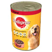 Pedigree Can in Loaf Original - 400g, case of 12
