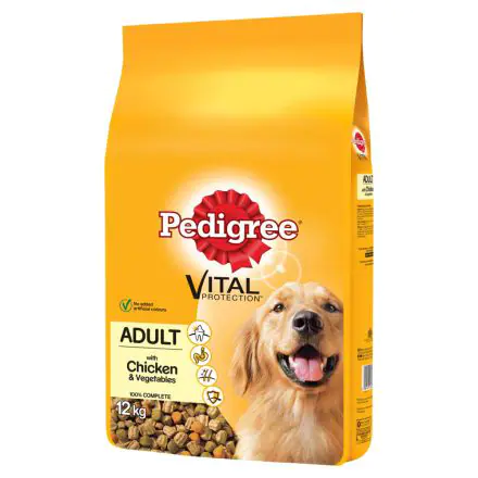 Pedigree Complete Adult Chicken & Veg - 12kg