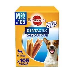 Pedigree Dentastix Daily Adult Small Dog Treats 105 Dental Chews - 105stk