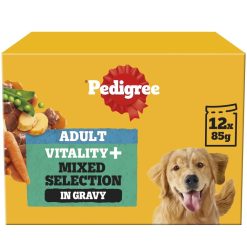 Pedigree Vitality+ Mixed Chunks in Gravy 12pk - 85g