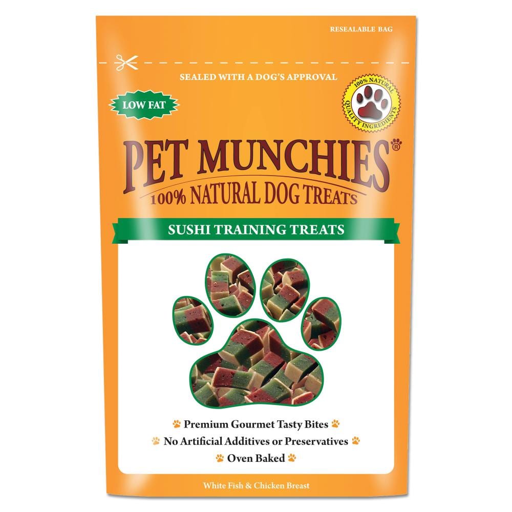 Pet Munchies 100% Natural Sushi Training Treat - 50g