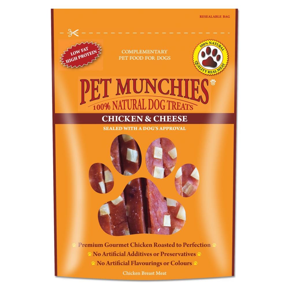 Pet Munchies Chicken & Cheese - 100g
