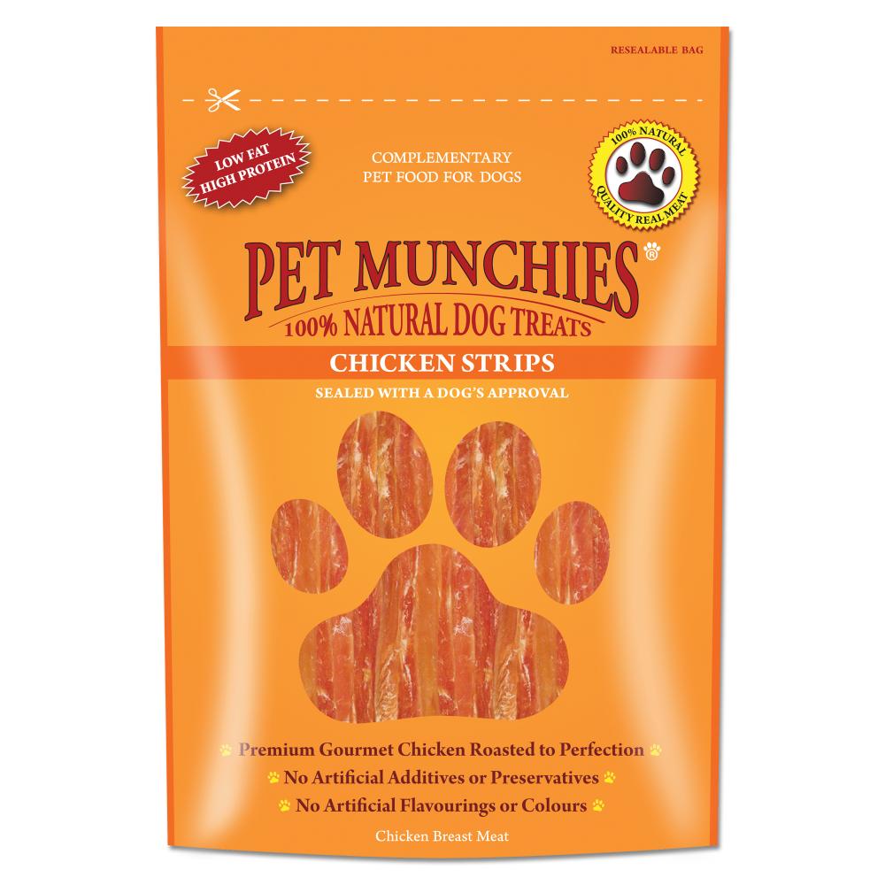 Pet Munchies Chicken Strips - 90g