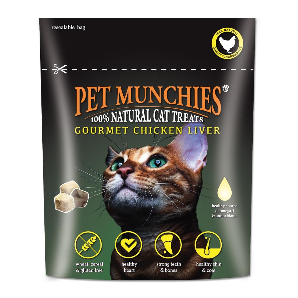 Pet Munchies Gourmet Chicken Liver for Cats - 10g