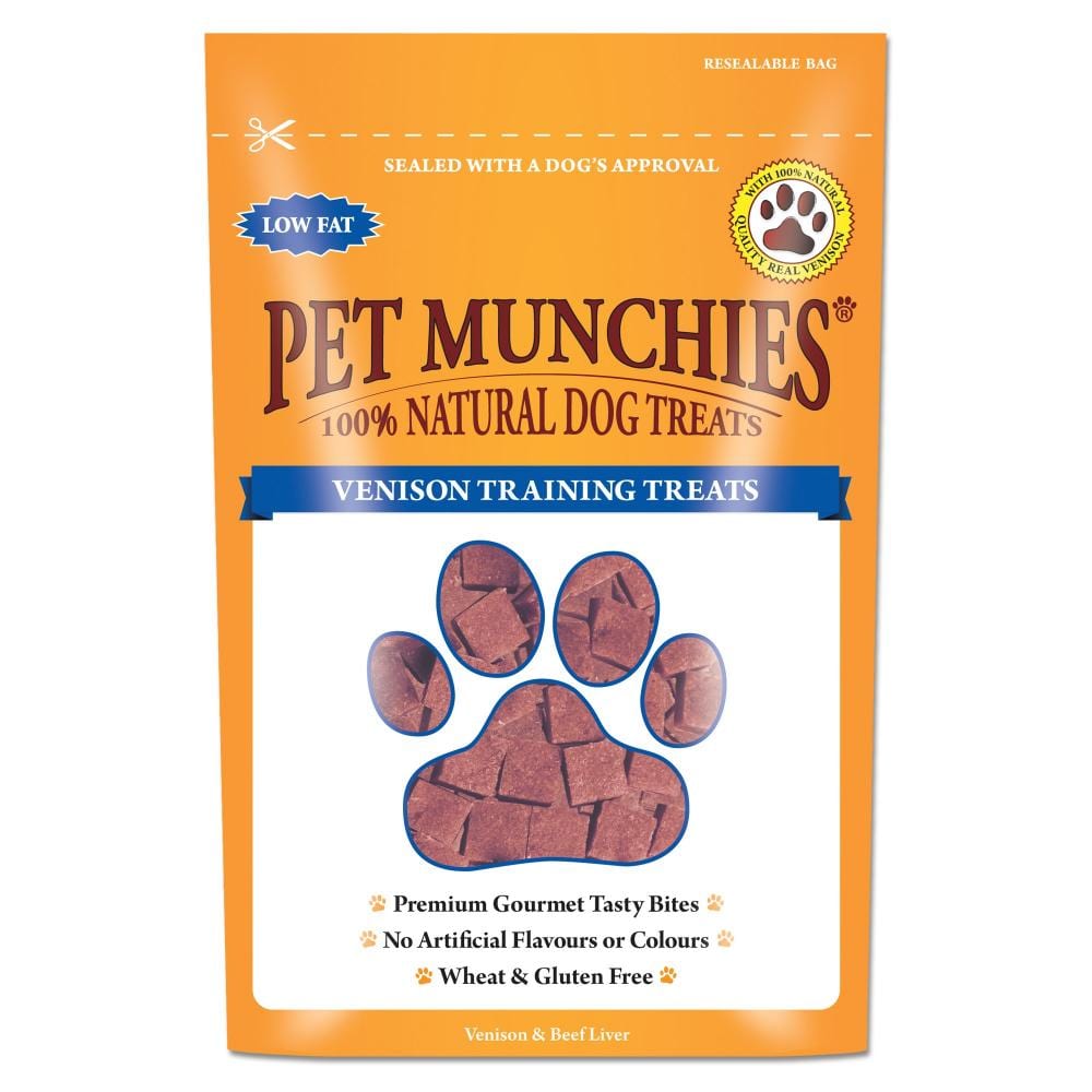Pet Munchies Natural Venison Training Treats - 50g