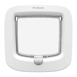 Pet Safe Manual Locking Cat Flap - white