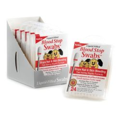 Petkin Blood Stop Swabs - 24 pcs