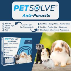 Petsolve Anti-Parasite Small Animal - 5 treatment