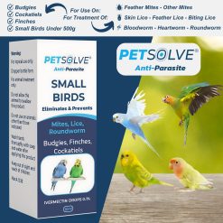 Petsolve Anti-Parasite Small Bird - 10ml