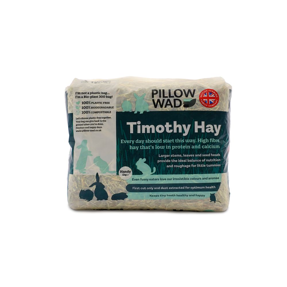 Pillow Wad Timothy Hay Bio - 1kg
