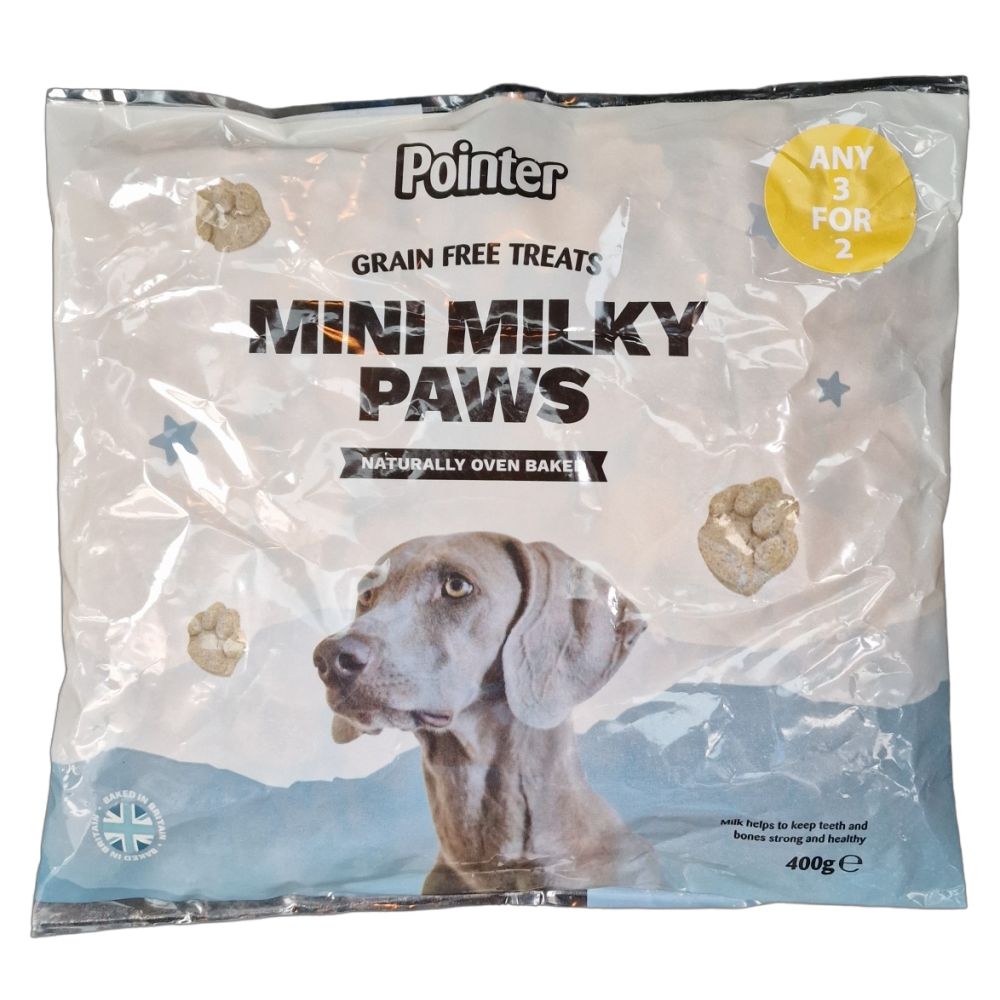 Pointer Grain Free Milky Paws 3/2 - 400g