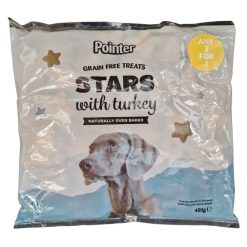 Pointer Grain Free Turkey Stars 3/2 - 400g