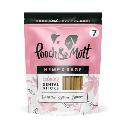 Pooch & Mutt Calming Dental Sticks - 7stk
