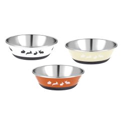 Posh Paws Stainless Steel Bunny Dish - 350ml
