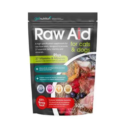 Raw Aid For Dogs & Cats - 500g
