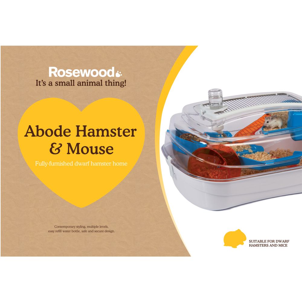 Rosewood abode hotsell hamster cage