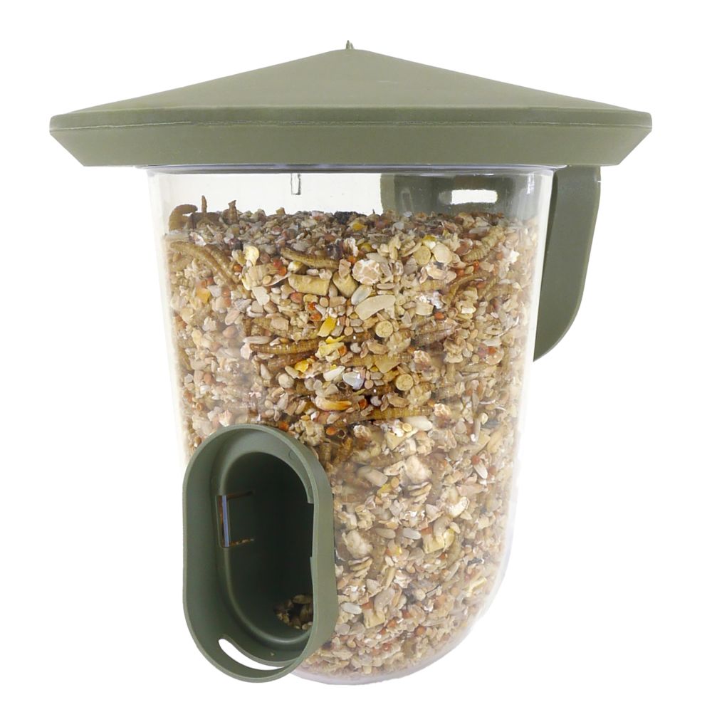 Rosewood Recycled Wild Bird Seed Feeder - 19.5cm